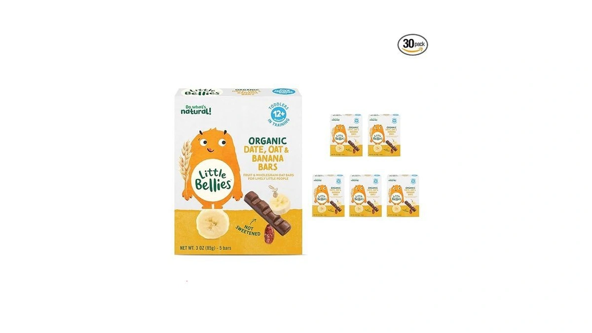 Amazon coupon: Little Bellies Organic Date Oat Banana B
