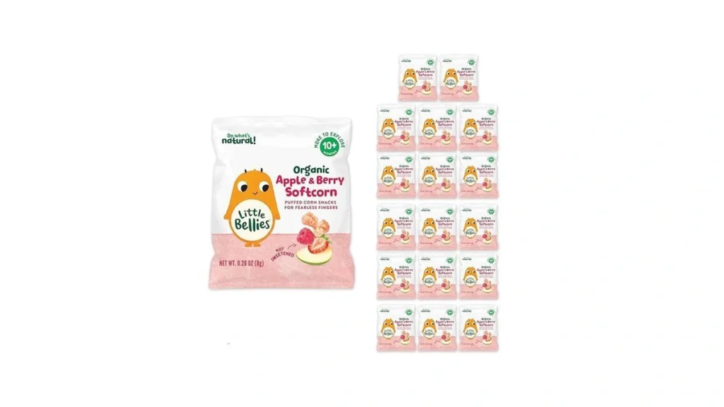Amazon coupon: Little Bellies Organic Apple Berry Softc