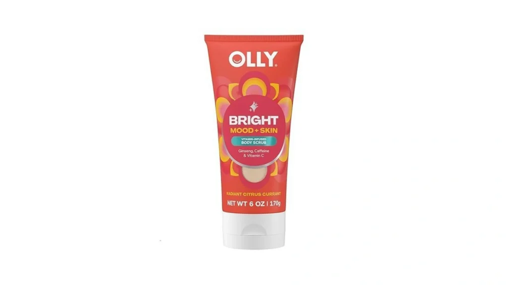 Amazon coupon: Olly Bright Body Scrub With Ginseng Caff