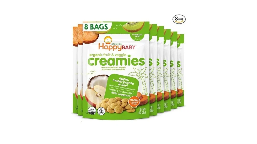 Amazon coupon: Happy Baby Organic Creamies Freeze Dried