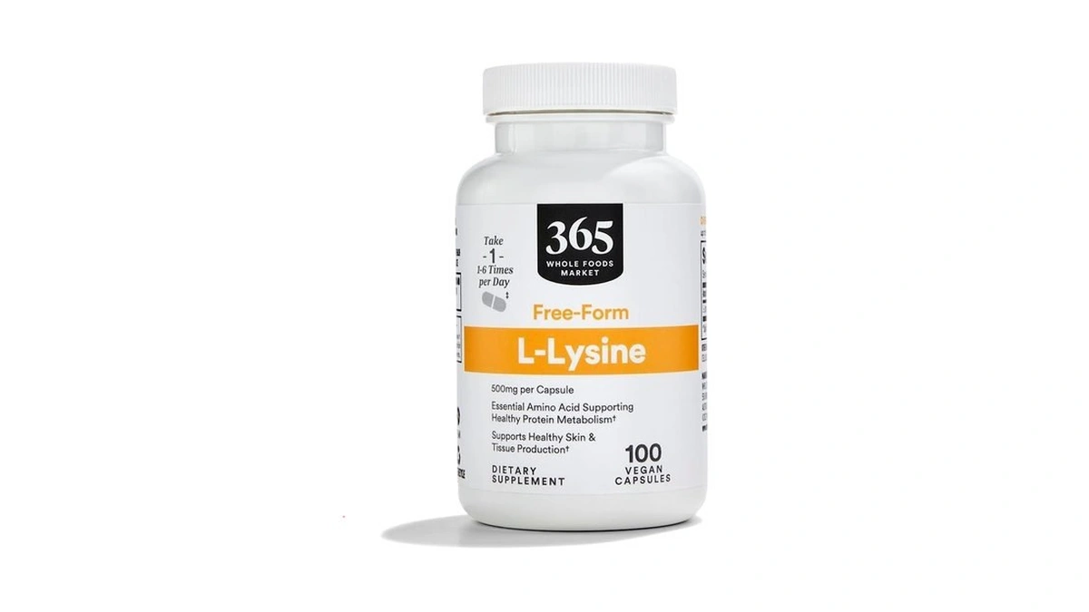 Amazon coupon: 365 By Whole Foods Market L-lysine 500mg