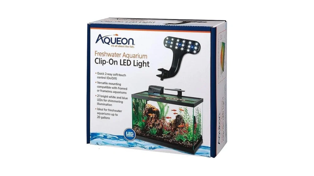 Amazon coupon: Aqueon Freshwater Aquarium Clip-on Led L