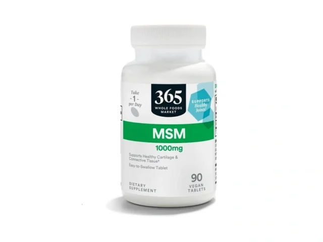 365 By Whole Foods Market Msm 1000mg 90 Tablets Coupon