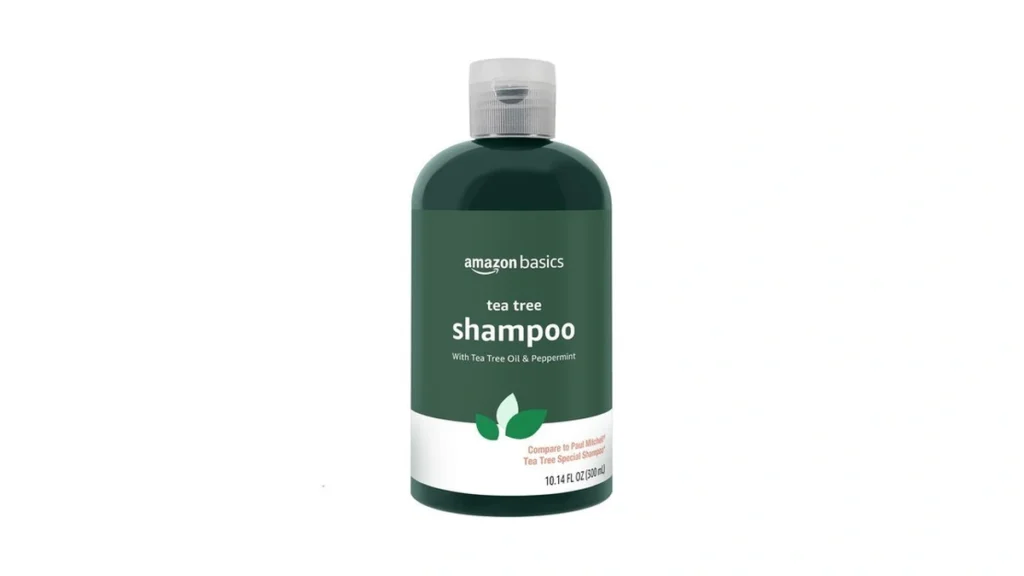 Amazon coupon: Amazon Basics Tea Tree Shampoo 10 14 Fl