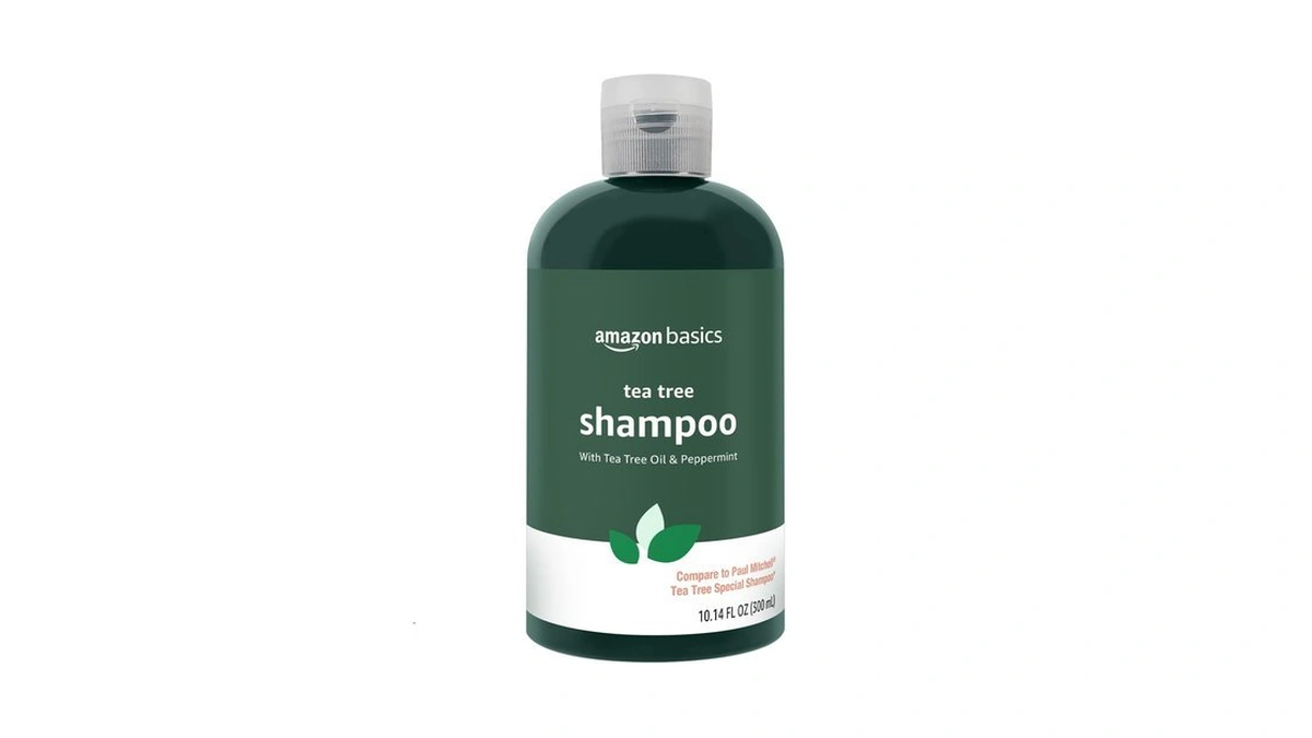 Amazon coupon: Amazon Basics Tea Tree Shampoo 10 14 Fl