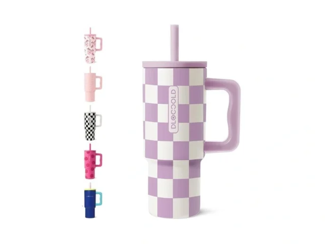 Dloccold Kids 24 Oz Tumbler With Handle And… Code