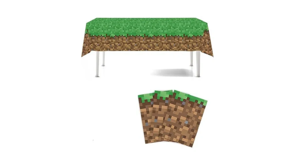 Amazon coupon: Calmi 3 Pack Pixel Miner Table Cover - 5