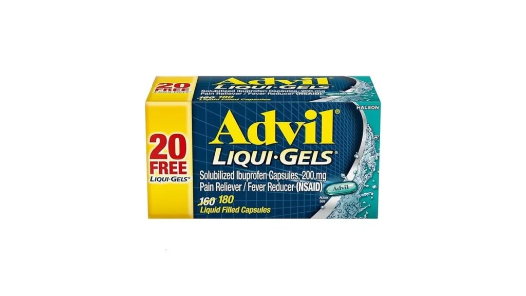 Amazon coupon: Advil Liqui-gels Pain Reliever And Fever
