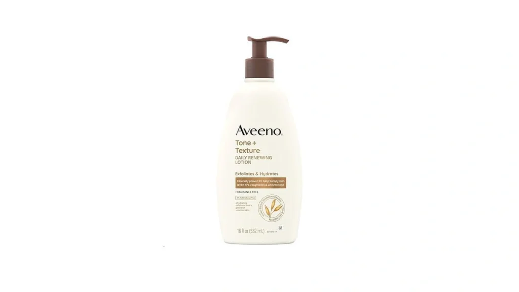 Amazon coupon: Aveeno Tone Texture Daily Renewing Body