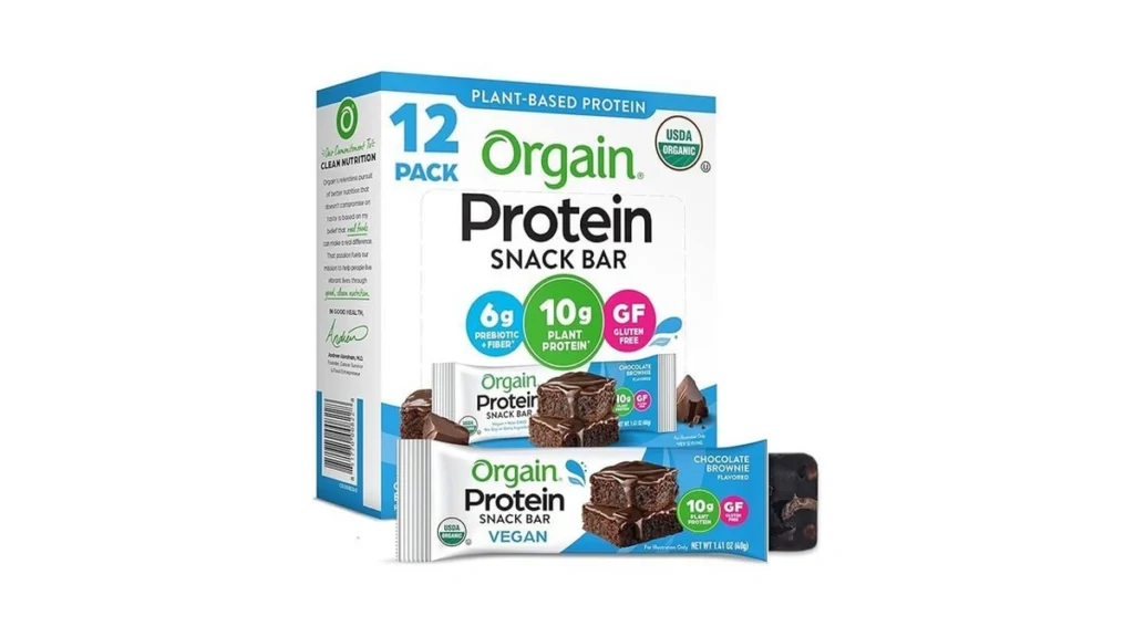 Amazon coupon: Orgain Organic Vegan Protein Bars Chocol