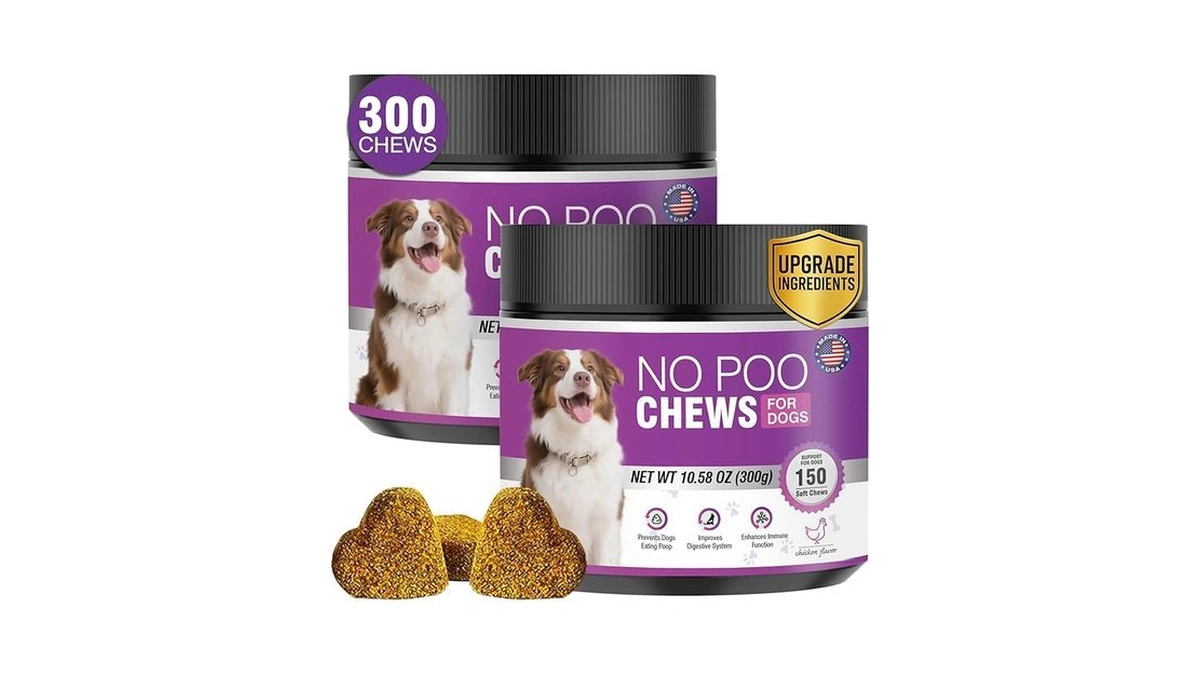 Amazon coupon: 300 Chews No Poo Chews For Dogs-stool De