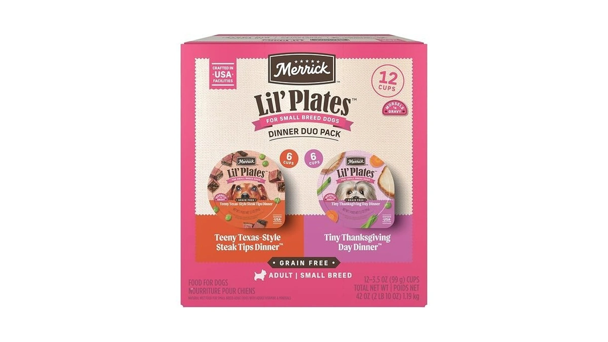 Amazon coupon: Merrick Lil Plates Grain Free Dinner Duo