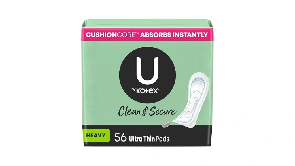 Amazon coupon: U By Kotex Ultra Thin Pads Clean Secure
