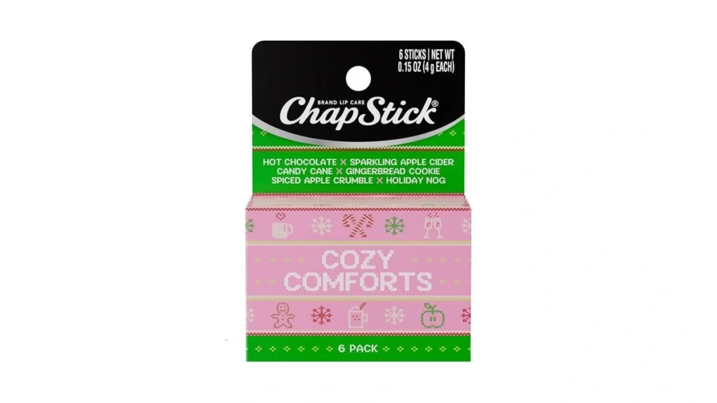 Amazon coupon: Chapstick Stocking Stuffers Cozy Comfort