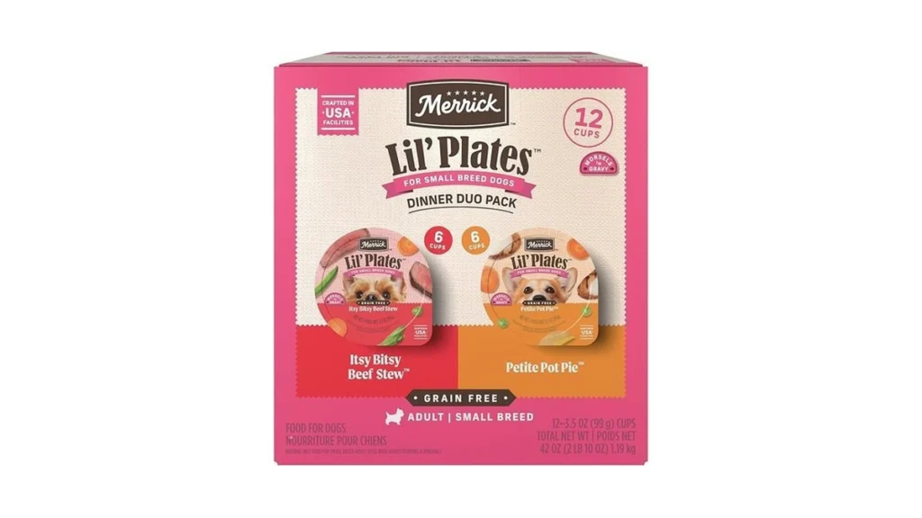 Amazon coupon: Merrick Lil Plates Grain Free Dinner Duo