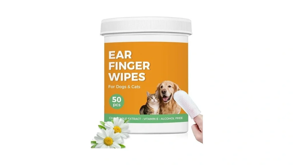Amazon code: Whcasyo Ear Cleaner Finger Wipes Pet Wip