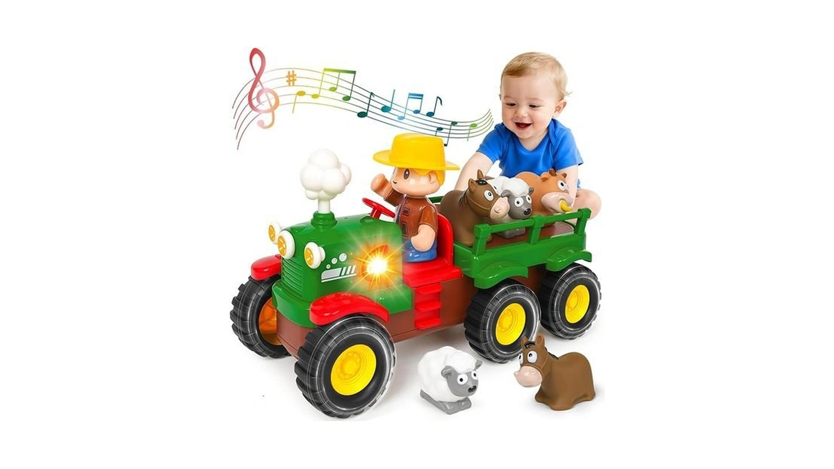 Amazon code: Interactive Tractor Baby Toys With Music