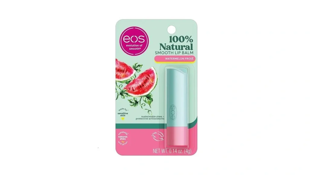 Amazon coupon: Eos 100 Natural Lip Balm- Watermelon Fro