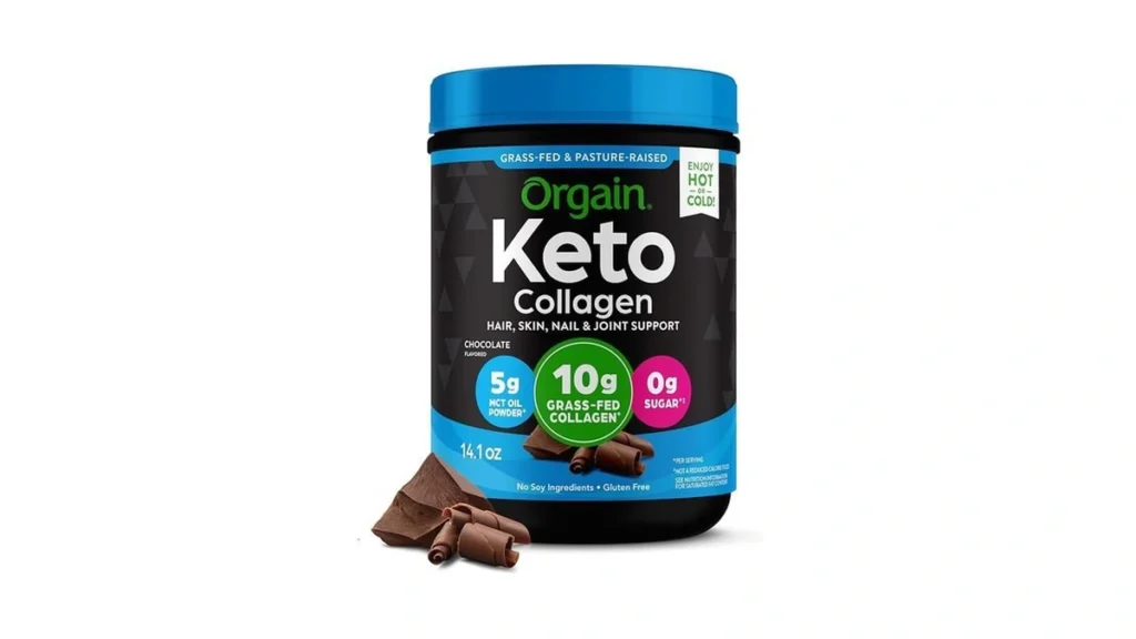 Amazon coupon: Orgain Keto Collagen Protein Powder Choc