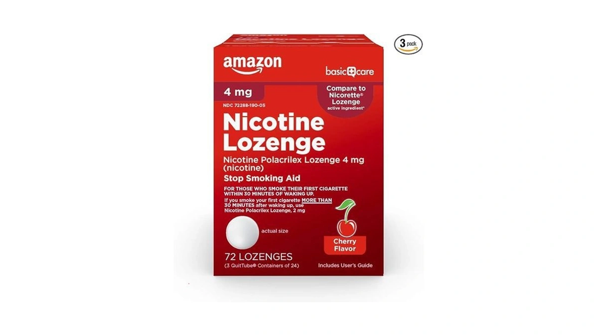 Amazon coupon: Amazon Basic Care Coated Ice Mint Nicoti