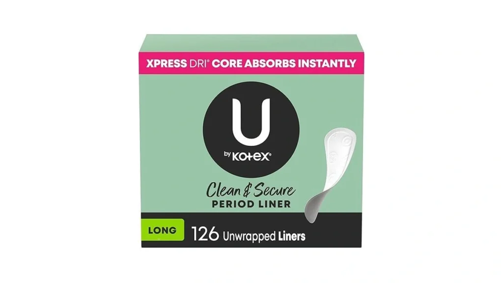 Amazon coupon: U By Kotex Panty Liners Clean Secure Lig
