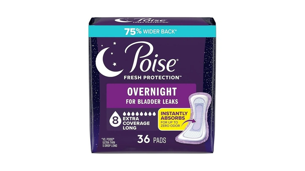 Amazon coupon: Poise Overnight Incontinence Postpartum