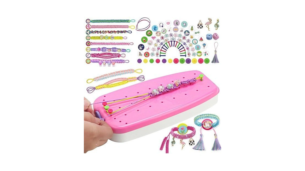 Amazon code: Friendship Bracelet Making Kit For Girl