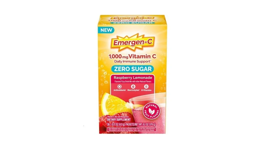 Amazon coupon: Emergen-c Zero Sugar 1000 Mg Vitamin C P