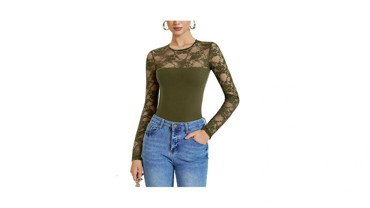 Amazon coupon: Avidlove Long Sleeve Bodysuit For Women