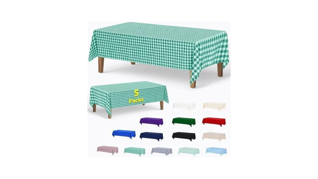 Amazon coupon: Abccanopy 5 Pack Rectangle Polyester Tab