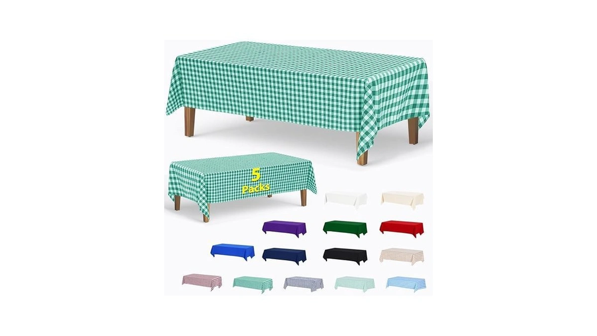 Amazon coupon: Abccanopy 5 Pack Rectangle Polyester Tab