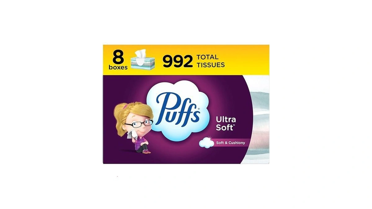 Amazon coupon: Puffs Ultra Soft Non-lotion Facial Tissu