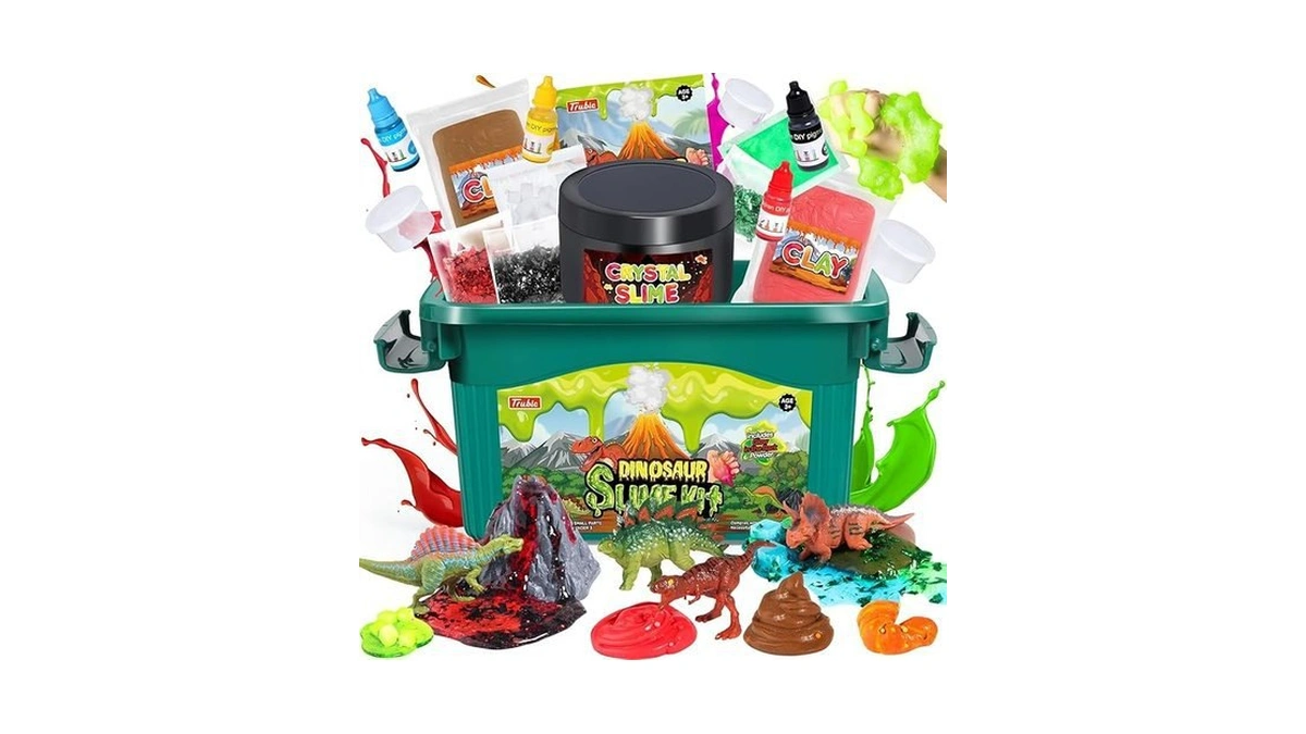 Amazon code: Trubic Dinosaur Slime Making Kit For Boy