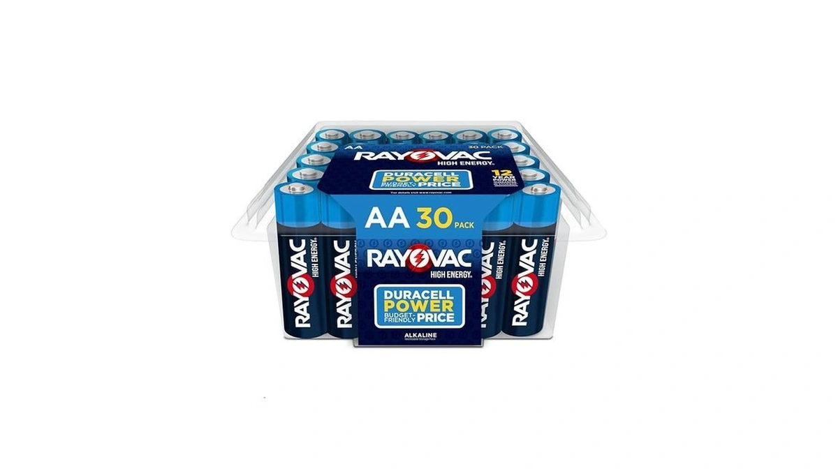 Amazon coupon: Rayovac High Energy Aa Batteries 30 Pack