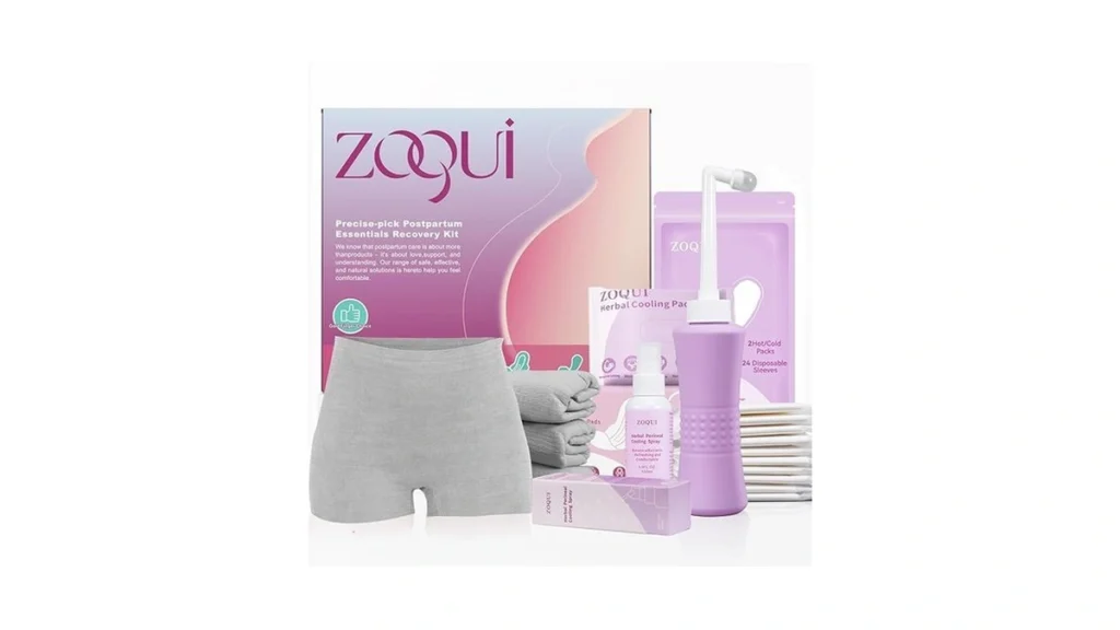 Amazon code: 20 Pcs Postpartum Essentials Recovery Ki