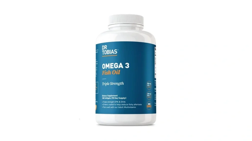 Amazon coupon: Dr Tobias Omega 3 Fish Oil 2000mg Triple
