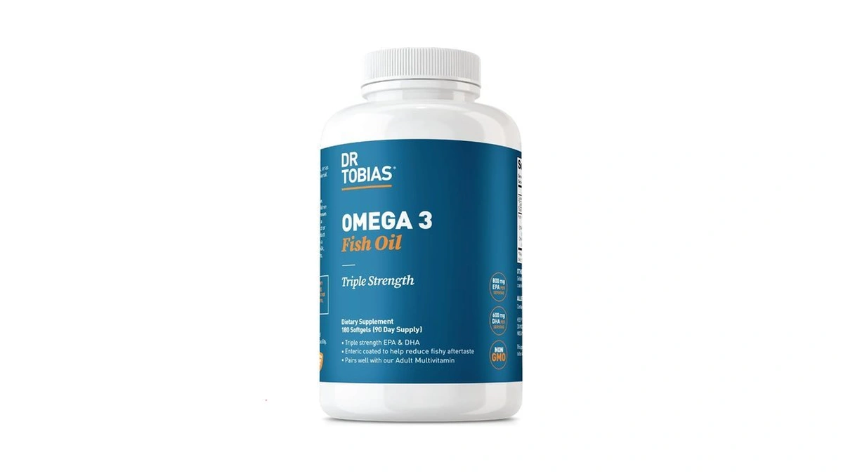 Amazon coupon: Dr Tobias Omega 3 Fish Oil 2000mg Triple