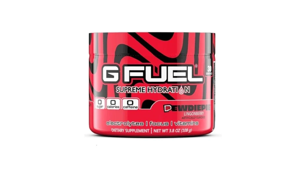 Amazon coupon: G Fuel Pewdiepie Supreme Hydration Elect