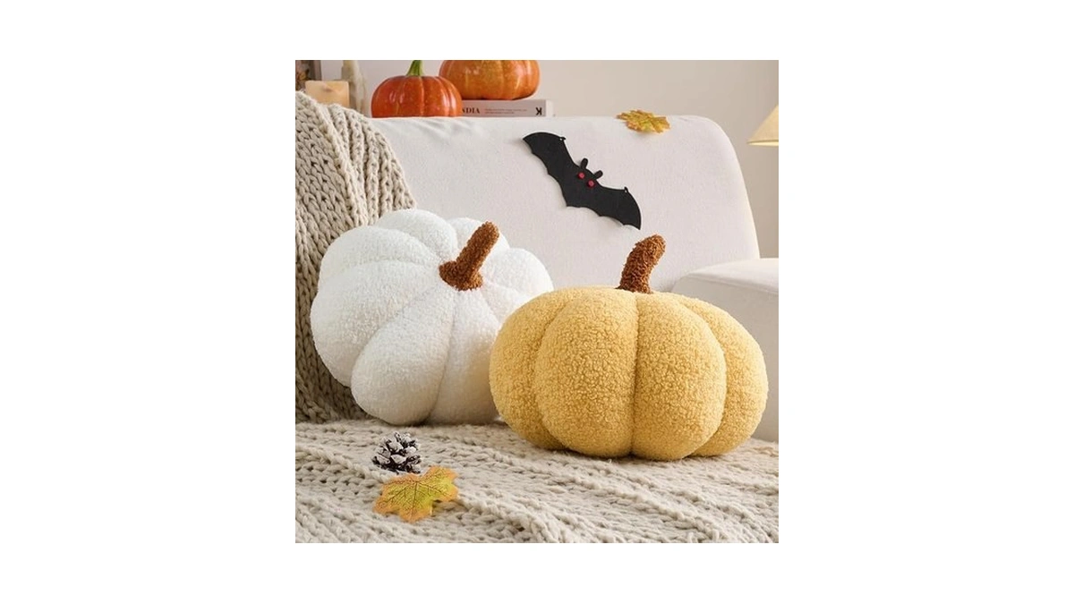 Amazon code: Pumpkin Pillow 2 Pcs Thanksgiving Pumpki