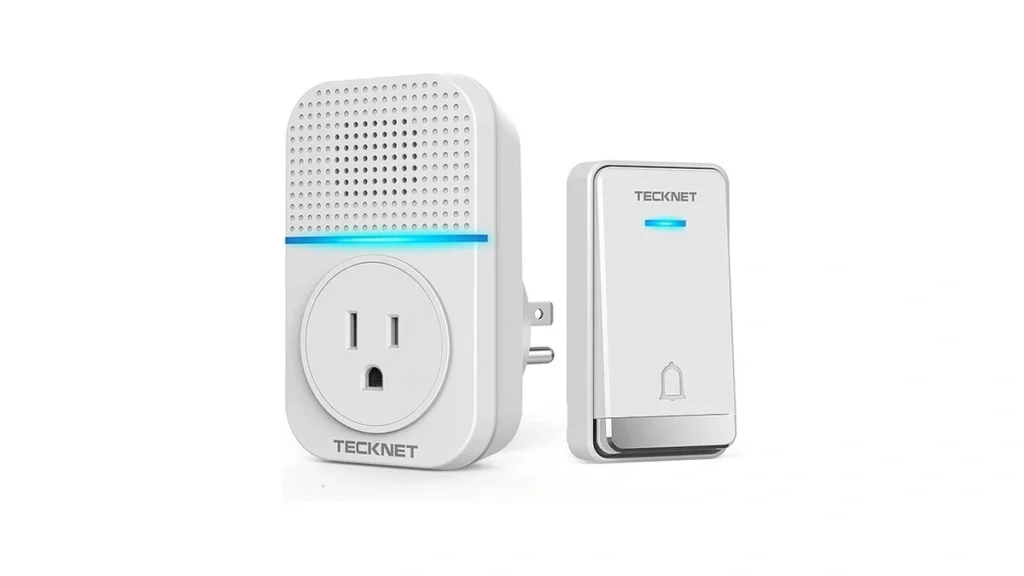 Amazon code: Tecknet Wireless Doorbell Plug-through D