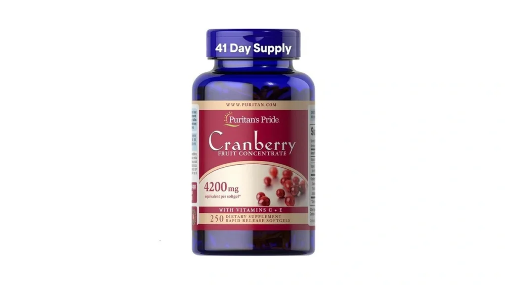 Amazon coupon: Puritan S Pride Premium Cranberry Fruit