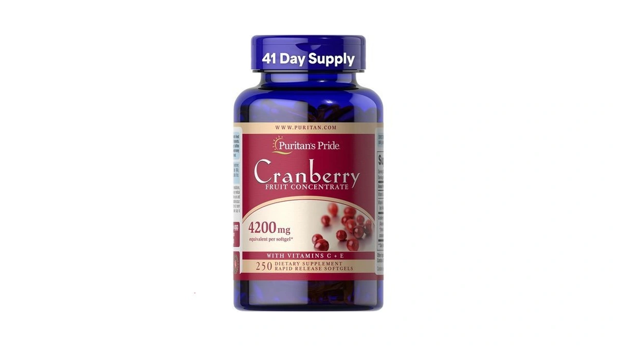 Amazon coupon: Puritan S Pride Premium Cranberry Fruit