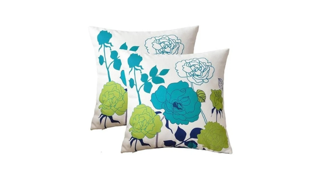 Amazon code: Sykting Spring Summer Floral Pillow Cove
