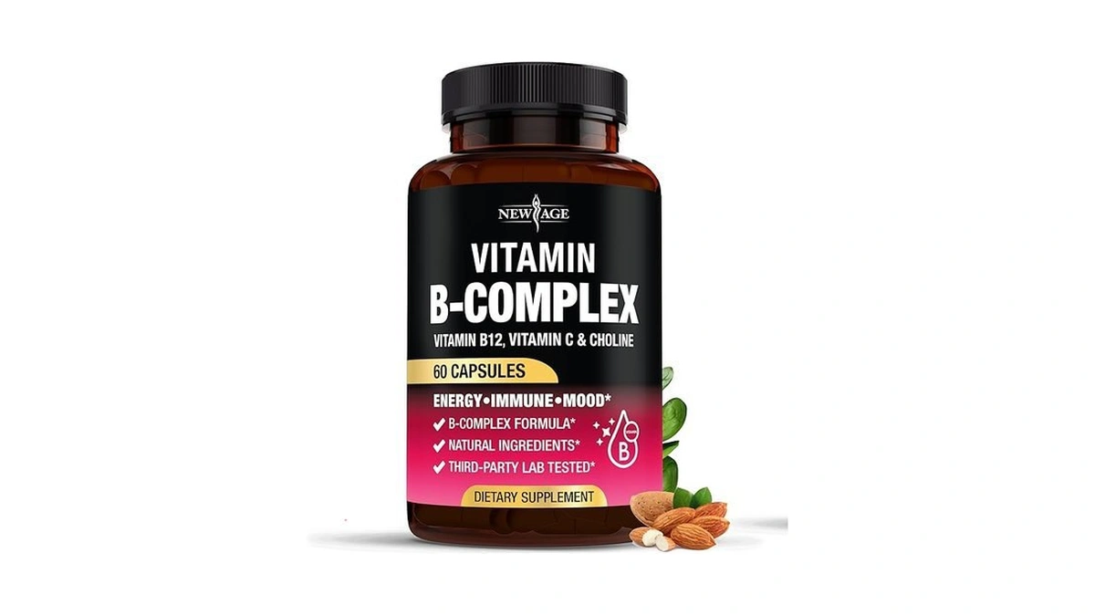 Amazon coupon: Vitamin B Complex For Men Women - Made I