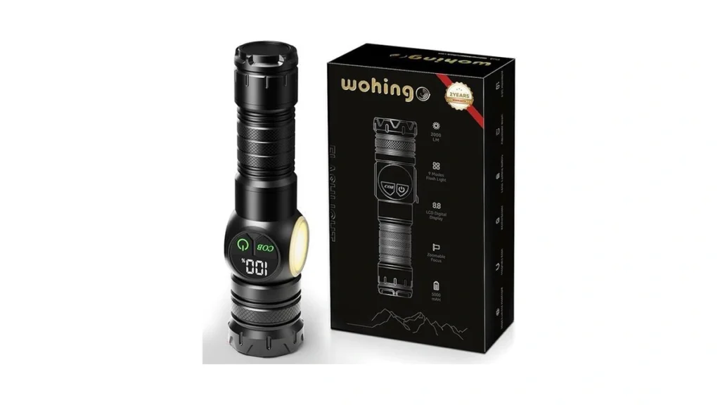 Amazon code: Flashlight Rechargeable 2000 High Lumens