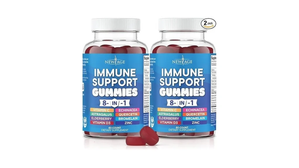 Amazon coupon: New Age 8 In 1 Immune Support Booster Su