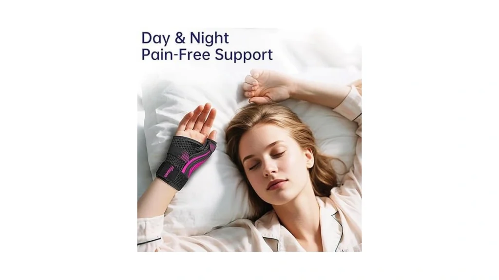 Amazon coupon: Fitsoon Thumb Wrist Brace Upgraded Thumb