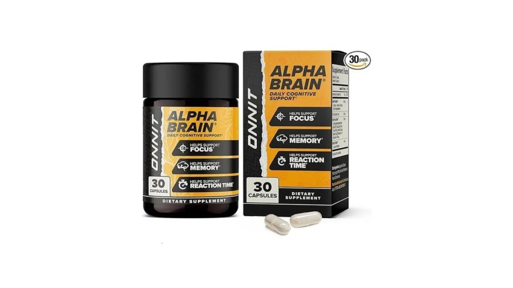 Amazon coupon: Onnit Alpha Brain Nootropic Brain Supple