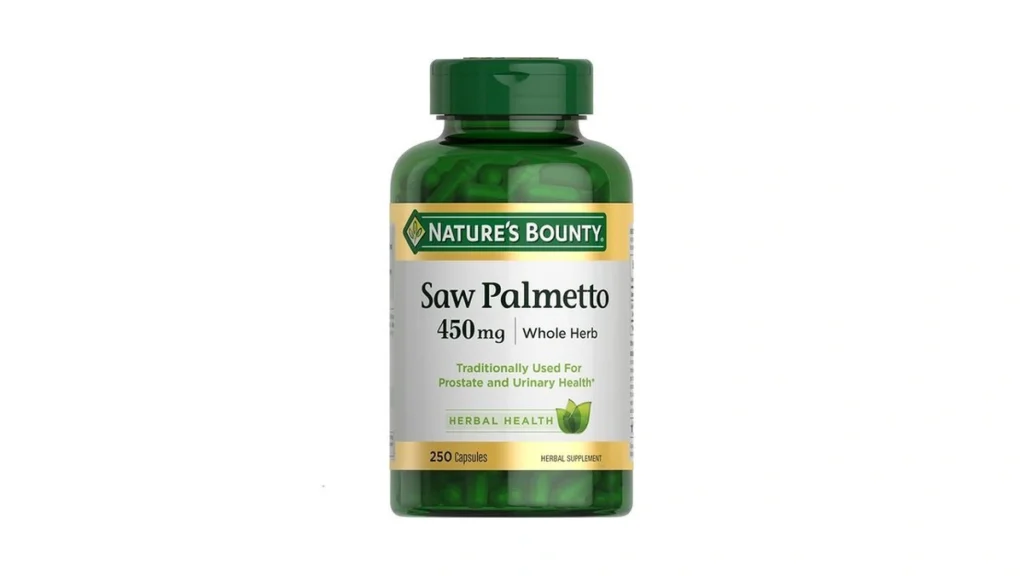 Amazon coupon: Nature S Bounty Saw Palmetto Support For