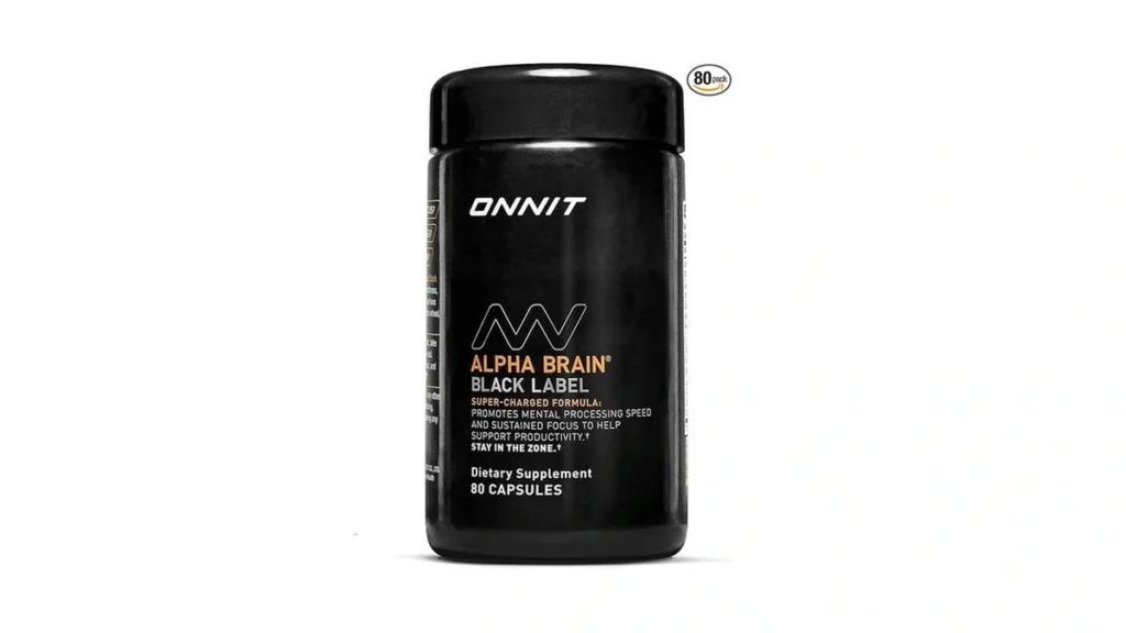 Amazon coupon: Onnit Alpha Brain Black Label Capsule 80